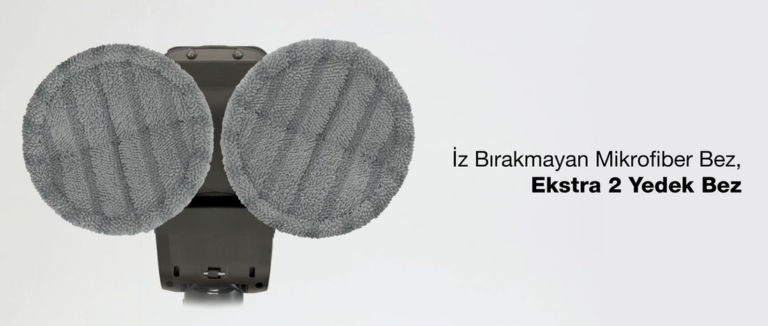 Fantom Pluto P 6100 Plus Cyclone Elektrikli Moplu Dikey Süpürge