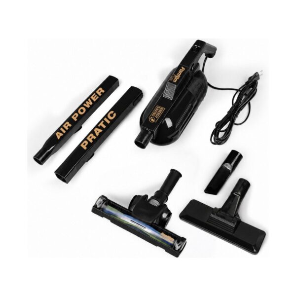 Fantom Pratic Aır Power P 1250 Siyah Torbasız Dönebilen Turbo Başlıklı Dikey Süpürge