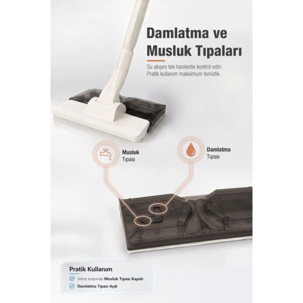 Fantom Praticmop P 1400 Elektrikli Süpürge Krem