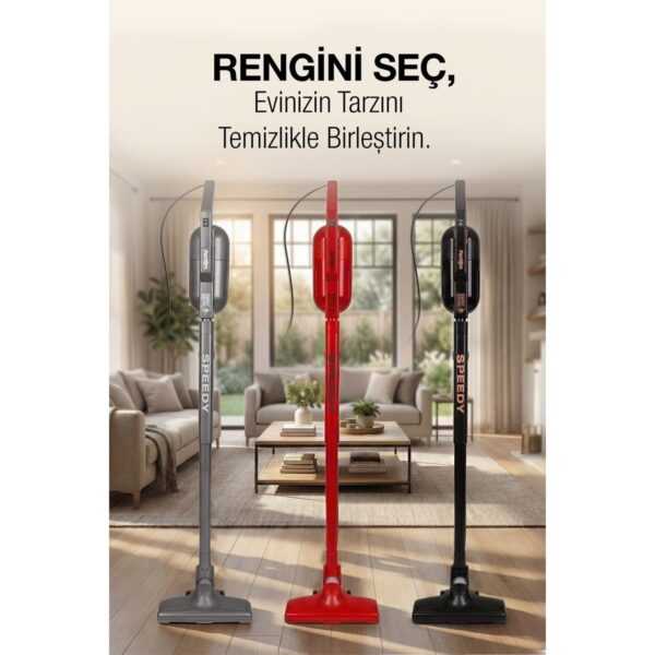 Fantom Speedy Pro DU 2100 Dikey Süpürge Kırmızı