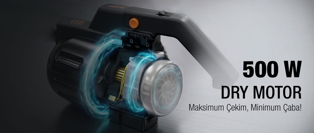 Fantom Speedy Pro Du 2100 Dikey Süpürge Siyah 1 L Toz Hacmi ile Ekonomik ve Kullanım Kolaylığı