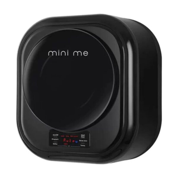 Fix Mini Me Çamaşır Makinesi Karavan ve Tekne Çamaşır Makinesi Siyah