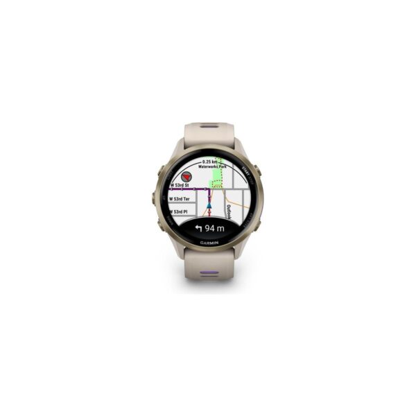 Garmin Forerunner 970 – Soft Gold Titanyum | Gri