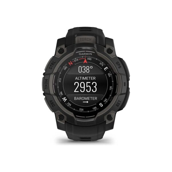 Garmin Instinct 3 – 45 mm, AMOLED – Siyah