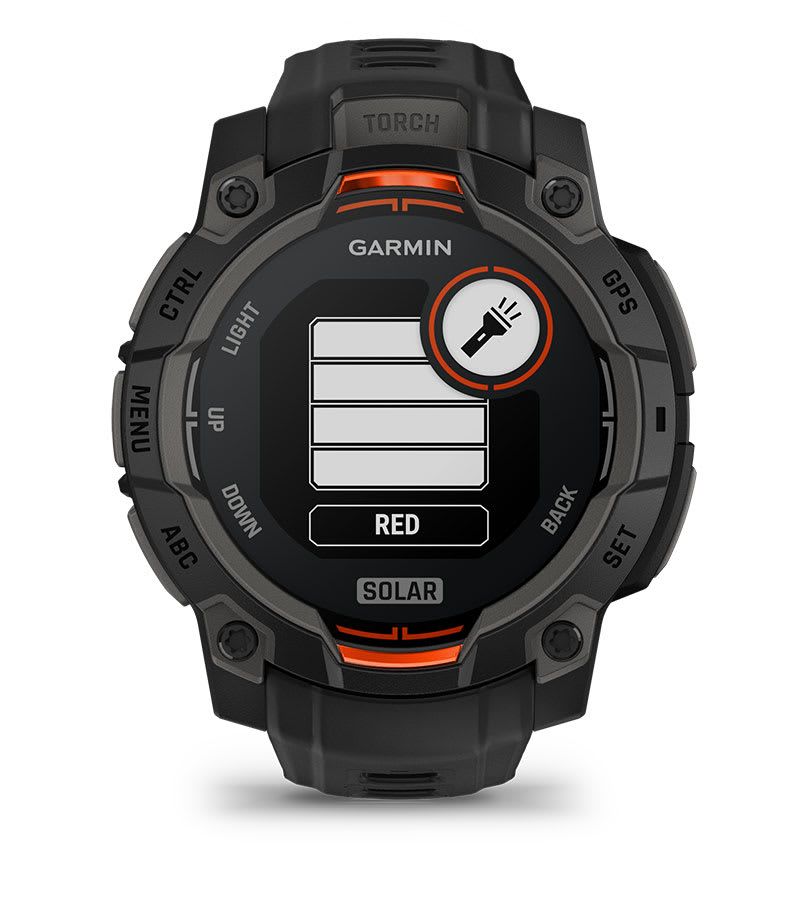 Garmin Instinct 3 – 50 mm, Solar - Kömür Siyahı