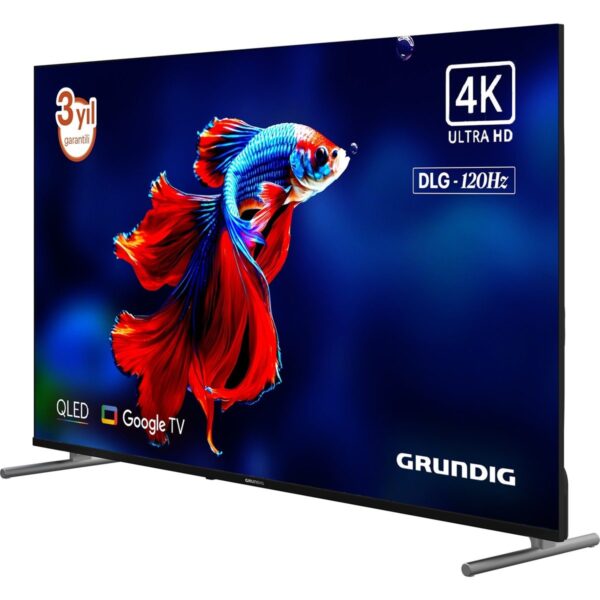 Grundig 50 GQ 650 50” 127 Ekran Uydu Alıcılı 4K Ultra HD Google QLED TV