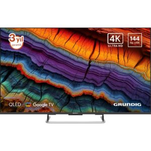 Grundig 55 GQ 800A 55" 139 Ekran Uydu Alıcılı 4K Ultra HD Google Smart QLED TV HBCV0000AL815M