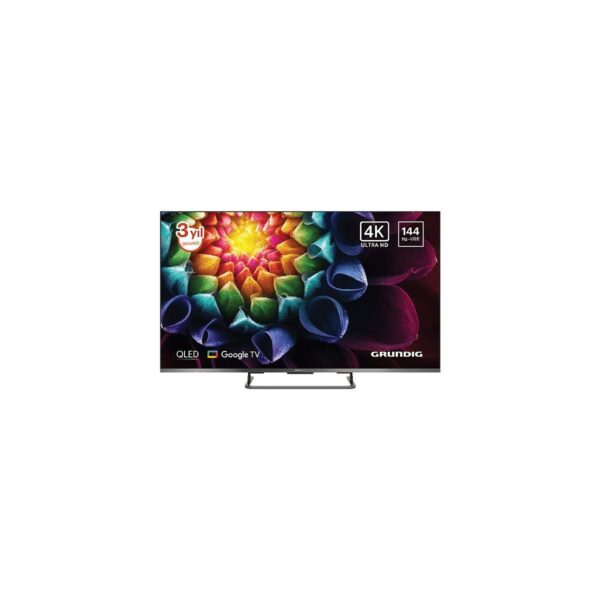 Grundig 65” GQ 850A 65” 165 Ekran Uydu Alıcılı 4K Ultra HD Smart QLED TV LED Teknolojisi ile Gelişmiş Görüntü Deneyimi