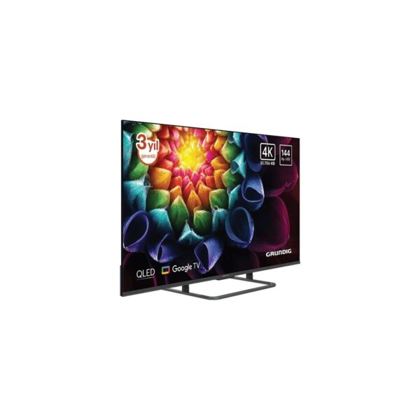 Grundig 65” GQ 850A 65” 165 Ekran Uydu Alıcılı 4K Ultra HD Smart QLED TV LED Teknolojisi ile Gelişmiş Görüntü Deneyimi