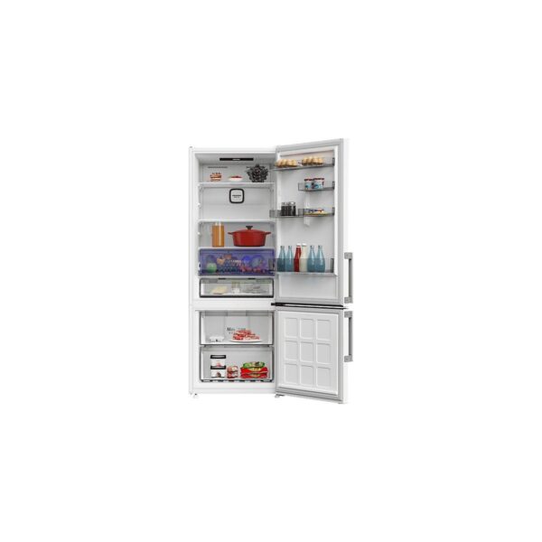 Grundig Gpknd 477 E Enerji Sınıfı 475LT Duo-No Frost Kombi Tipi Buzdolabı Beyaz
