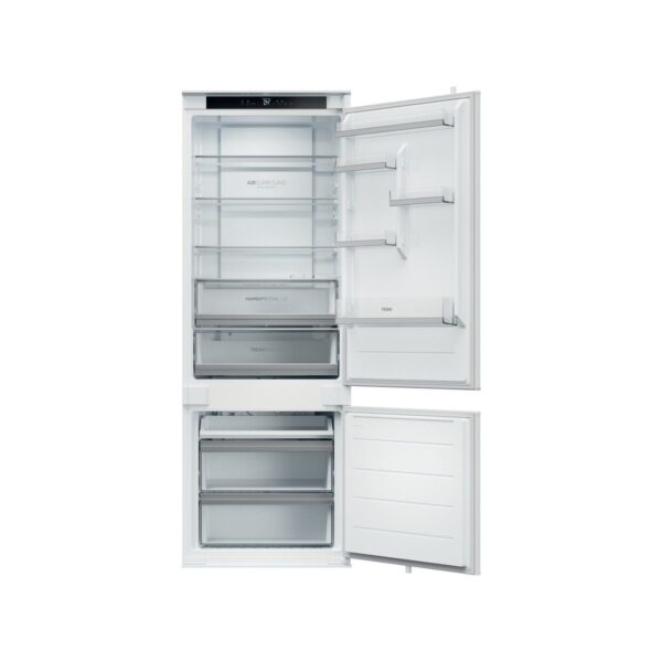 Haier HBQW5719E E Enerji Sınıfı 382 Lt Wi-Fi Bağlantılı Kombi Tipi No Frost Ankastre Buzdolabı