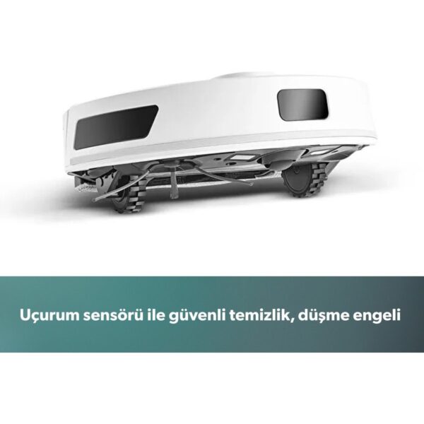 Homend Alex Laser Power 1289H Otomatik Boşaltım Sistemli Yeni Nesil Moplu 10 kPa Robot Süpürge Beyaz