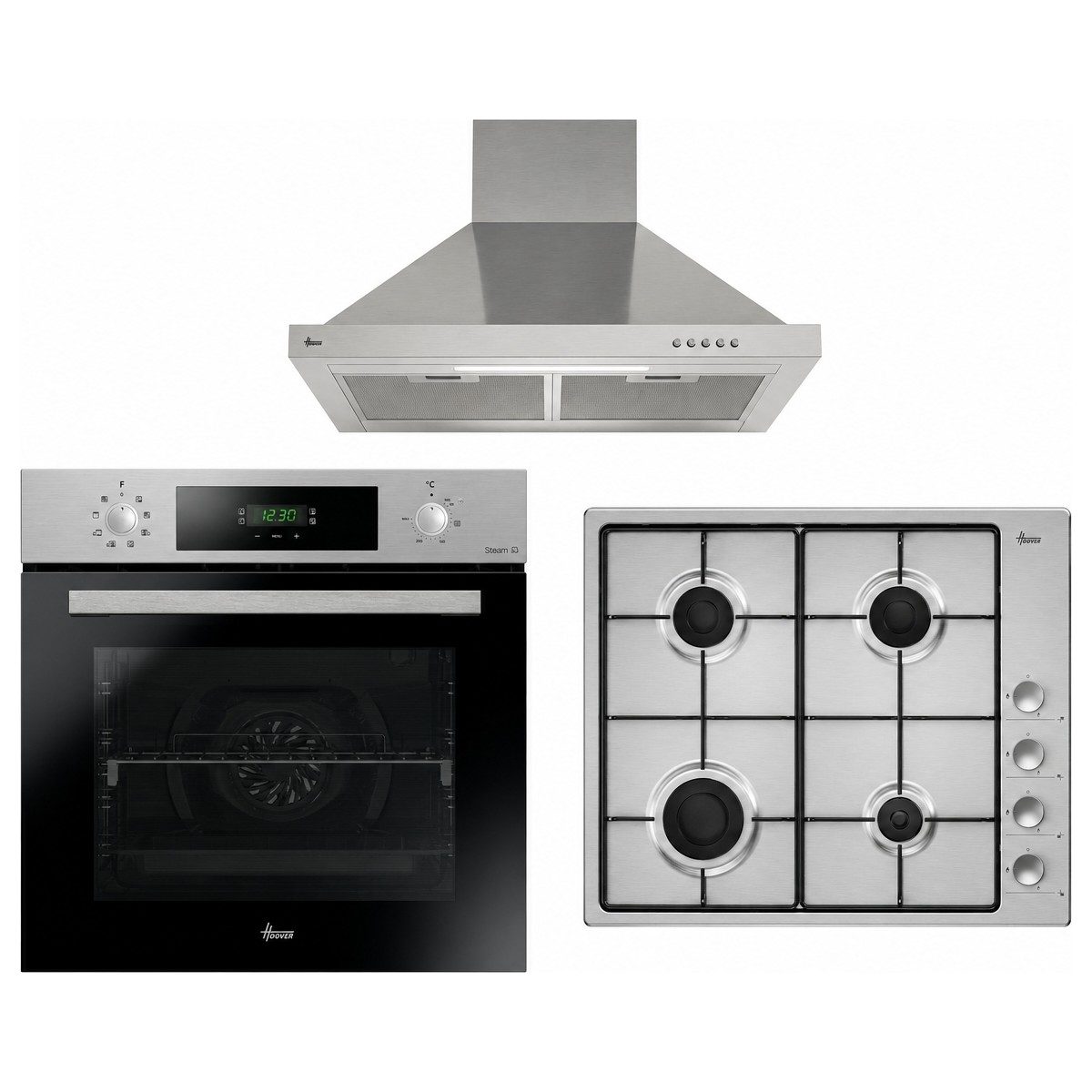 Hoover HO3158IN Ankastre FIRIN,HHW6LMX/TK Ankastre OCAK,HCH6MXTK Piramit Davlumbaz HBCV0000FJMW8L