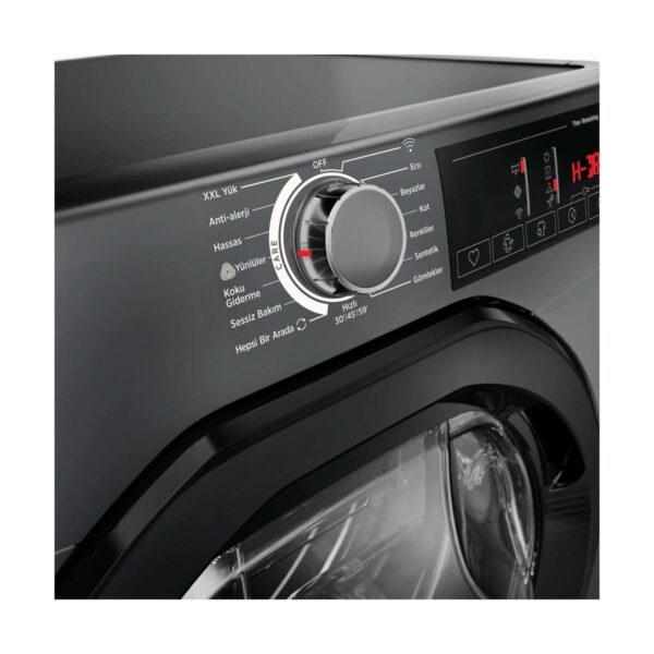 Hoover HRE 9N2TBER-17 9 kg Wi-Fi Bağlantılı sı Pompalı Kurutma Makinesi D Enerji Sınıfı Dijital Kontrol Özellikleri
