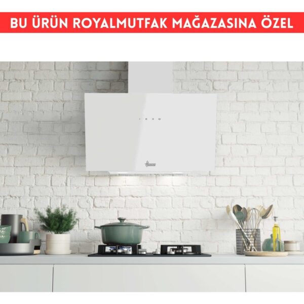 Hoover Roma / Beyaz Cam Dijital Turbo Ankastre Set (HO3158W+ HVW6MW +HDG6C1GWTK)