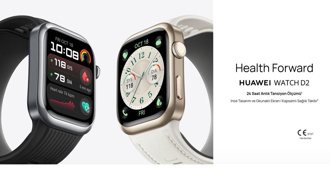 Huaweı Watch D2 – Kauçuk
