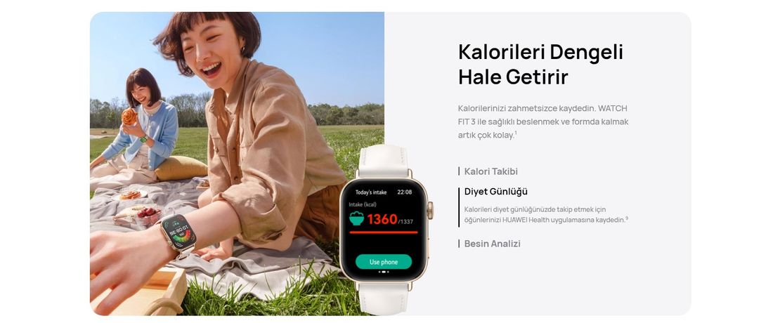Huawei Watch Fit 3 - Deri