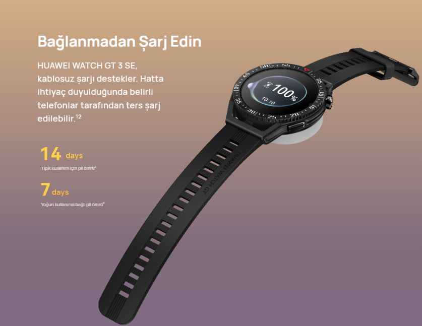 HUAWEI Watch GT 3 SE - Siyah