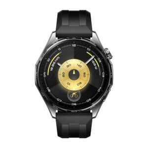 Huawei Watch GT 6 46 mm - (21 güne varan pil ömrü, Sağlık Takibi, Bisiklet Özelliği, iOS & Android Uyumlu) Siyah