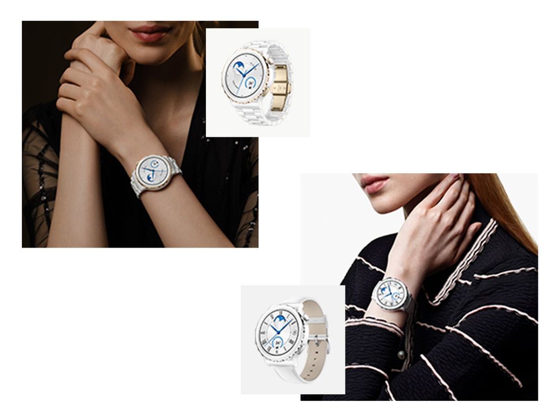 Huawei Watch GT3 Pro 43MM Seramik Kasa Akıllı Saat Modeli ile Spor ve Günlük Kullanım Uyumlu