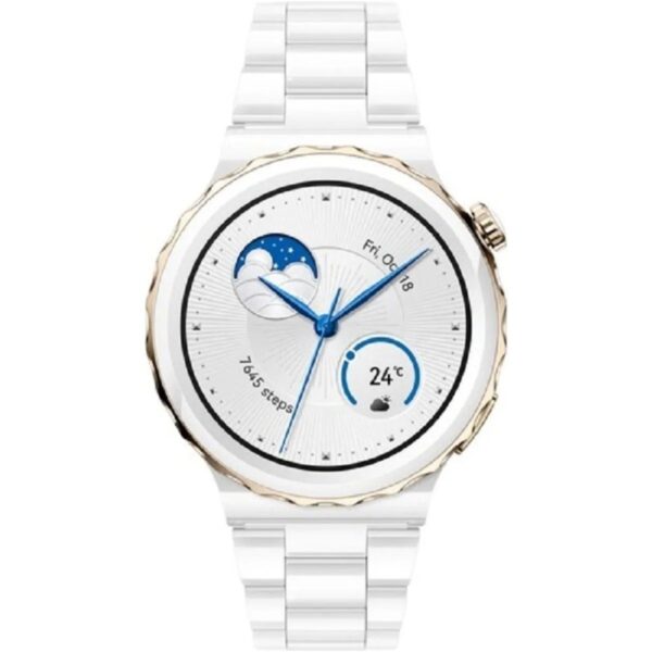 Huawei Watch GT3 Pro 43MM Seramik Kasa Akıllı Saat Modeli ile Spor ve Günlük Kullanım Uyumlu