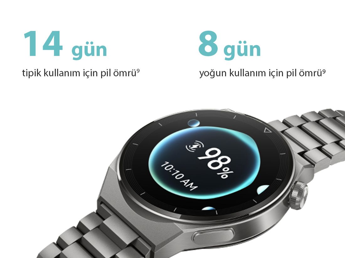 Huawei Watch Gt3 Pro 46MM Titanyum Kasa