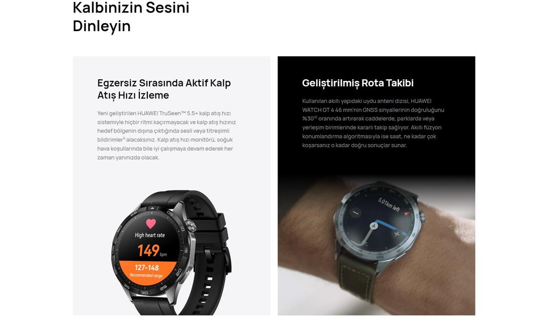 HUAWEI Watch GT4 41mm - Su Geçirmez Tasarım, Adımsayar ve Uyku Takibi ile Günlük Kullanıma Uygun