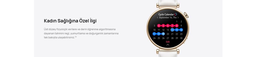 HUAWEI Watch GT4 41mm - Su Geçirmez Tasarım, Adımsayar ve Uyku Takibi ile Günlük Kullanıma Uygun