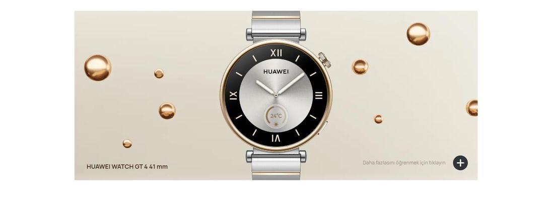 HUAWEI Watch GT4 41mm - Su Geçirmez Tasarım, Adımsayar ve Uyku Takibi ile Günlük Kullanıma Uygun