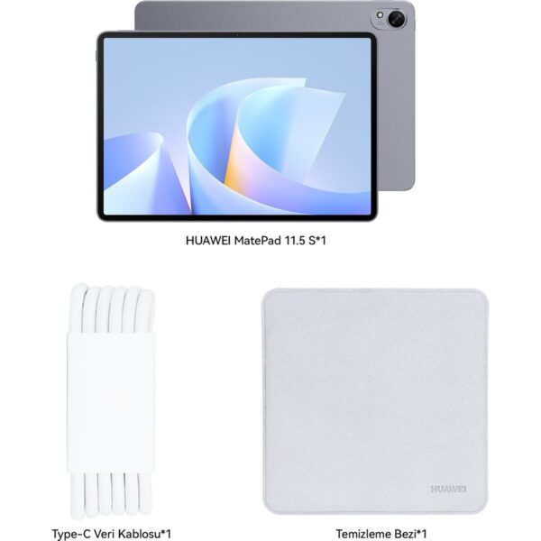 Huawei Yeni (2026) MatePad 11.5S Ultra Net PaperMatte Ekran 12GB 256GB Uzay Grisi