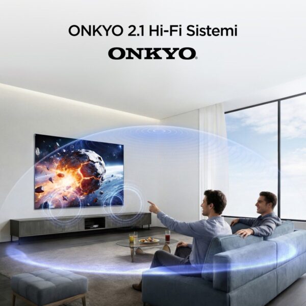 iFFALCON 65U85A 65” 165 Ekran Uydu Alıcılı 4K Ultra HD Google QD-MiniLED Dimming TV