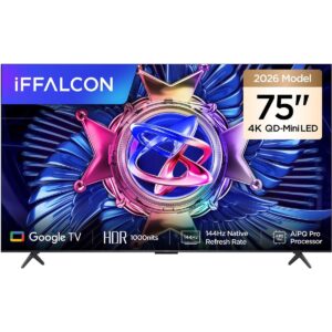 iFFALCON 75U95A 75'' 190 Ekran Uydu Alıcılı 4K Ultra HD Google MiniLED TV HBCV0000C4Q9BI