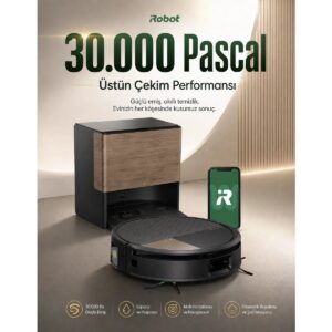 Irobot Roomba Max 775 Combo Robot Süpürge ve Paspas + Autowash Istasyonu (Siyah) HBCV0000HSB9OP