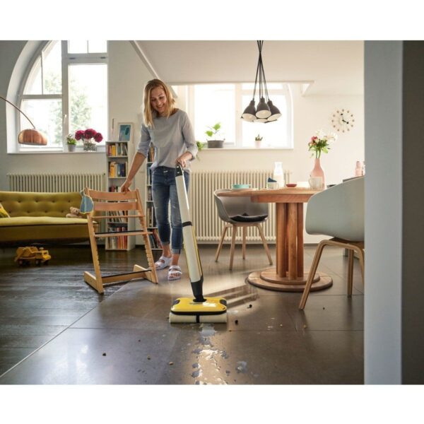 Karcher FC 7 Cordless 25V Şarjlı Islak/Kuru Süpürge – 4 Silindirli, Çift Su Tanklı, Kablosuz Temizlik Sistemi