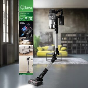 Kiwi KVC-4040BLF Şarjlı Dikey Süpürge - Siyah - 14,8 Volt HBCV0000C6J0VS