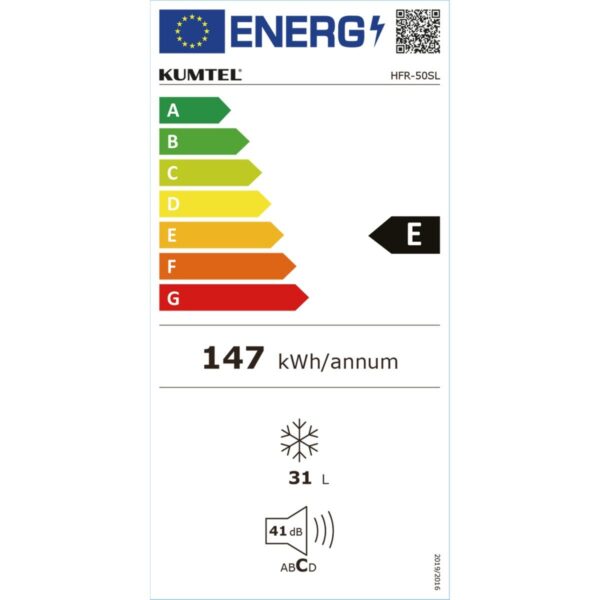 Kumtel 31L Mini Dondurucu Silver HFR-50SL