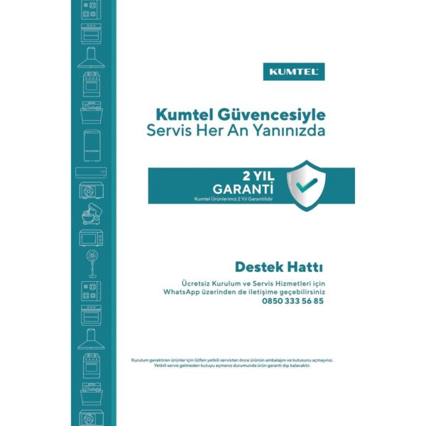 Kumtel HTMF-90EB 87 L Çift Kapılı Mini Buzdolabı – Siyah