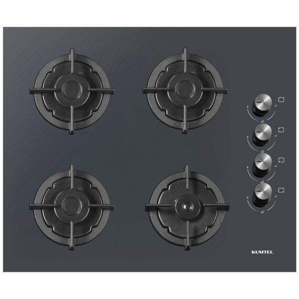 Kumtel Plus 2’li Antrasit(Gri) Ankastre Set (Ocak-Davlumbaz)