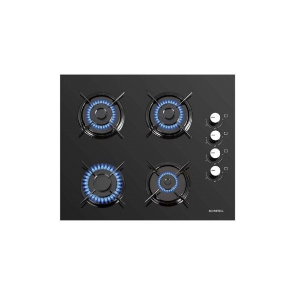 Kumtel Siyah Aspiratörlü Dizayn Ankastre Set (B66-S2 (MT) + KO-40TAHDF + DS6-905S)