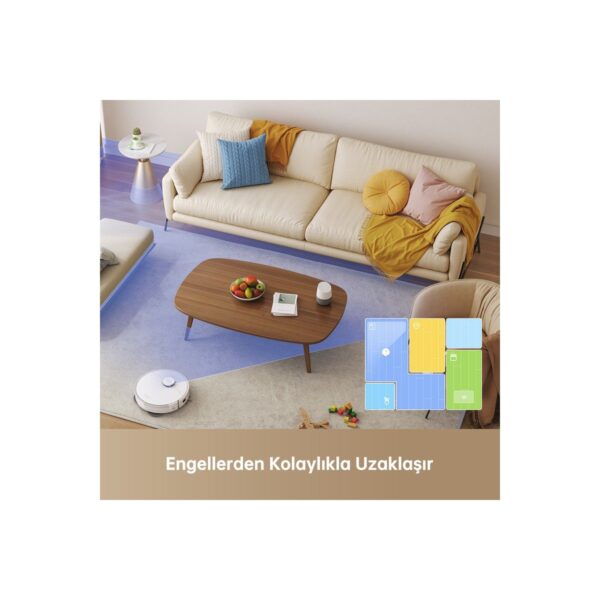 L10s Plus Robot Süpürge Beyaz