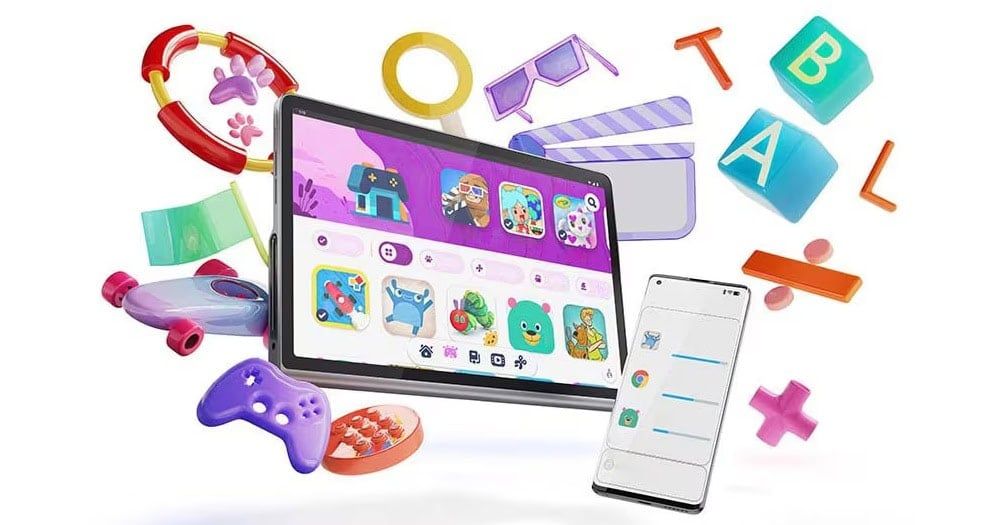 Lenovo Tab Plus 11.5 inç 90Hz 2K QHD 8GB Ram 128GB Hafıza Android Tablet Gri Renkli (ZAE00032TR)