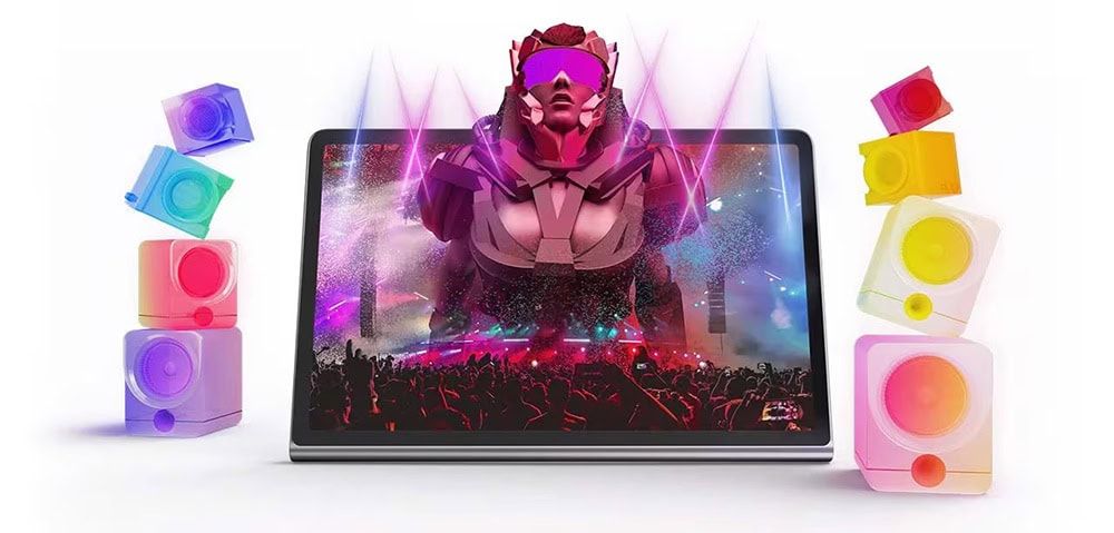Lenovo Tab Plus 11.5 inç 90Hz 2K QHD 8GB Ram 128GB Hafıza Android Tablet Gri Renkli (ZAE00032TR)