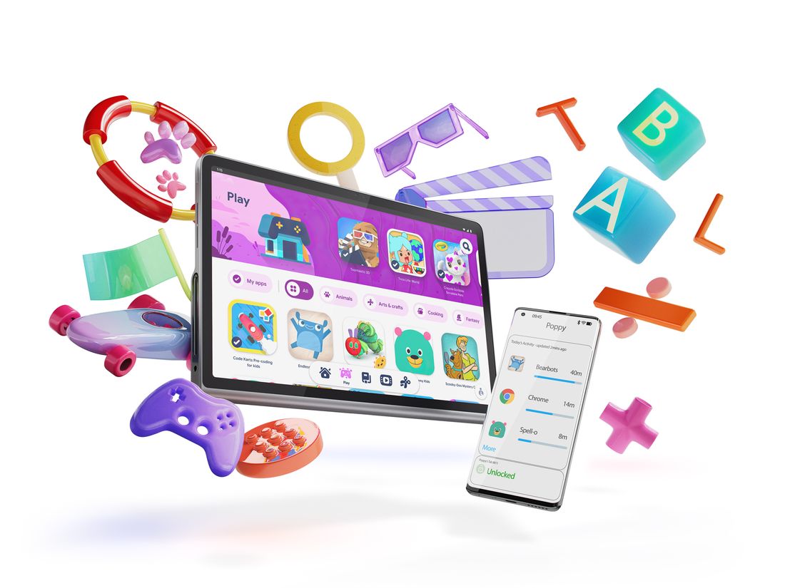 Lenovo Tab Plus 8gb 256GB 11.5" 2k Jbl Hoparlörlü Tablet + Kılıf ZADX0152TR -Gri