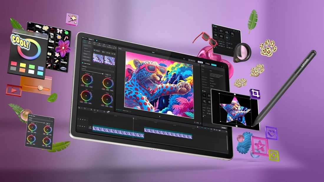 Lenovo Yoga Tab Snapdragon 8 Gen 3 12GB 256GB 11.1" 3.2k 600NITS 144Hz Tablet+Kalem ZAG60029TR