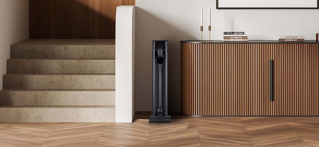 LG A9X-ULTRA Dikey Şarjlı Süpürge 280W Güç Değeri ile Otomatik Toz Boşaltma Özellikli