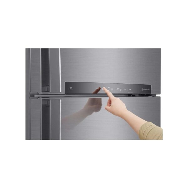 LG Çift Kapılı No-Frost Buzdolabı 506 lt E Enerji Sınıfı Geniş İç Hacim Özelliği GN-H702HLHU