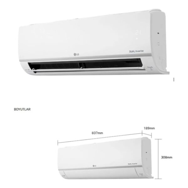 LG PC12SQ Dualcool Plus A++ 12000 BTU Inverter Duvar Tipi Klima