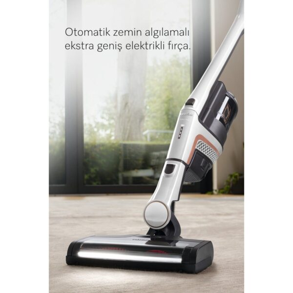 Miele Triflex HX2 Lotus Beyazı – Şarjlı Dik Süpürge