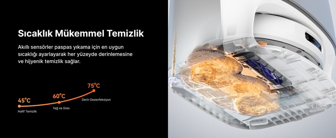 Narwal Freo Z10 Ultra Akıllı Robot Süpürge Gri 18.000PA Emiş Gücü Sert Zemin Kullanımı için