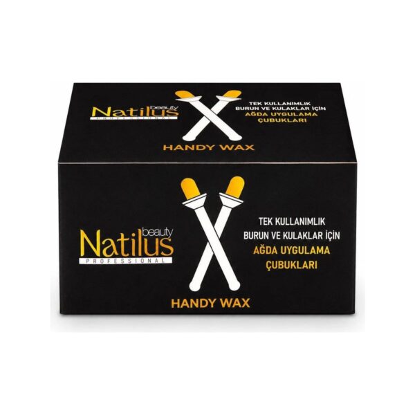 Natilus Professional Handy Wax Burun Kulak Için Tek Kullanımlık Ağda Çubukları